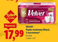 Papier toaletowy Velvet