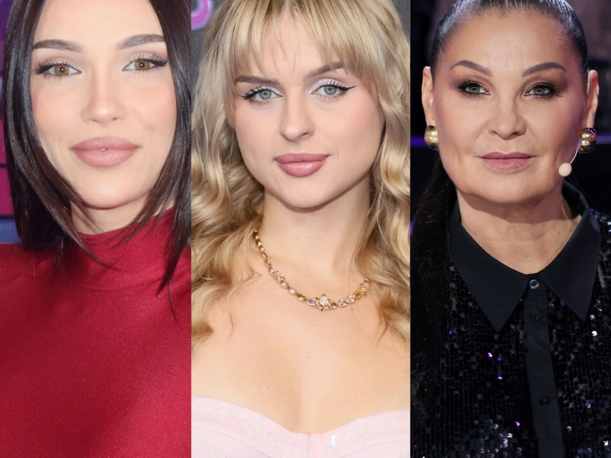 Natsu, Paulina Hornik, Iwona Pavlović Natsu, Paulina Hornik i Iwona Pavlović stoją obok siebie, patrzą w obiektyw, każda w różnym stylu ubrania.