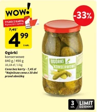 Консервовані огірки