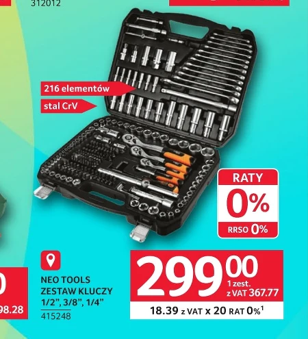 Набір ключів Neo Tools