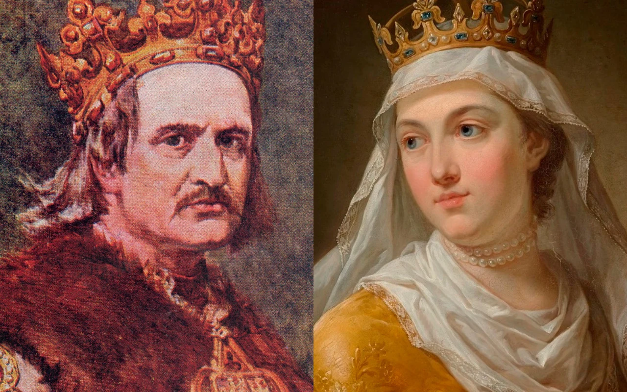 Władysław II Jagiełło i Jadwiga Andegaweńska