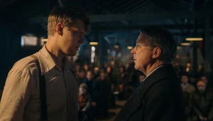 Jakub Gierszał i Aidan Gillen w filmie "Pojedynek" / Monolith Films