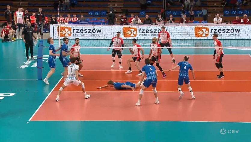 Artur Szalpuk - najlepsze akcje MVP meczu Asseco Resovia - Knack Roeselare