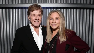 Robert Redford i Barbra Streisand w 2015 roku