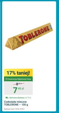 Шоколад Toblerone