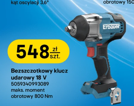 Ударний гайковерт Erbauer