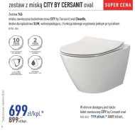 Miska wc Cersanit