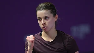 Pogrom w 61 minut, Chwalińska w 1/4 WTA. Sakkari mogła tylko współczuć
