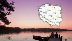 Pogoda na Dzień Kobiet będzie spokojna, choć lokalnie popada słaby deszcz. Z powodu pyłu saharyjskiego niebo może być lekko "przydymione"