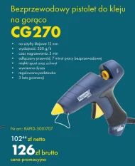 Pistolet do kleju na gorąco Rapid