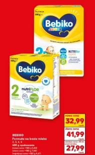 Mleko dla niemowląt Bebiko