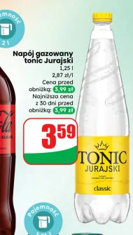 Napój gazowany Tonic Jurajski