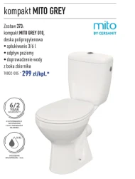 Miska wc Mito