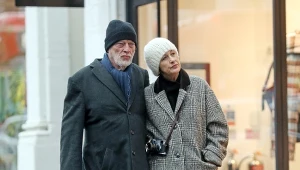 David Gilmour i Polly Samson w Londynie - 13 stycznia 2026 r.