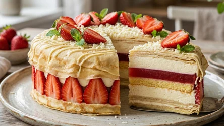 ​Naleśnikowa alternatywa dla klasyki, czyli gâteau de crêpes według Bogumiła Przybylaka