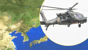 Rutynowy patrol przerwany. Nagle nadleciał śmigłowiec z Chin