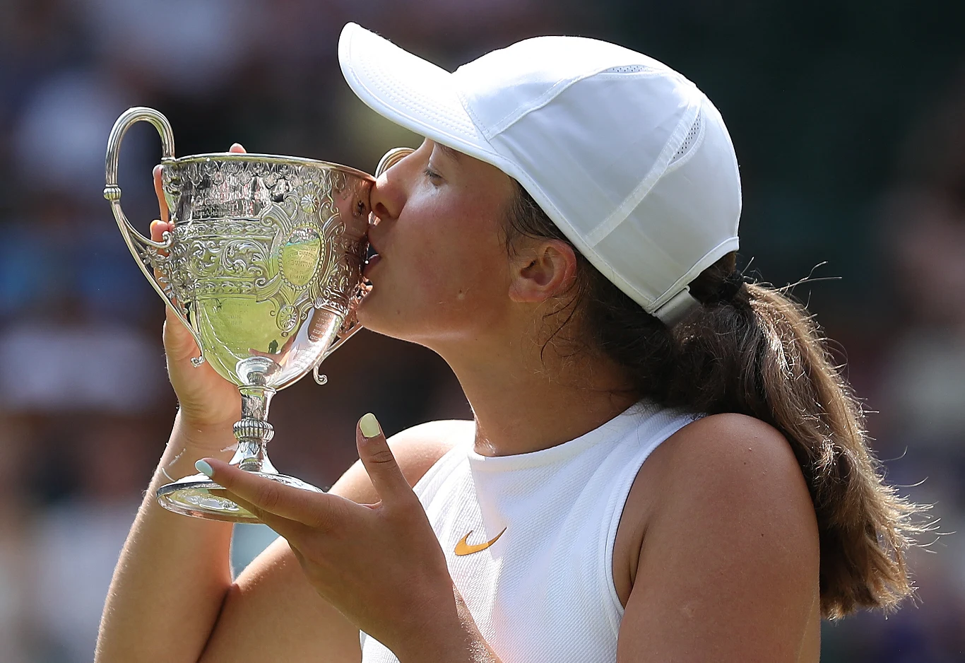 Iga Świątek, juniorski Wimbledon 2018