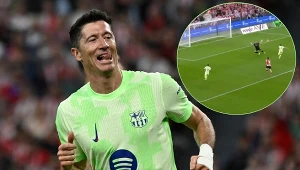 Robert Lewandowski swój najlepszy jak dotychczas mecz przeciwko Athletikowi Bilbao zaliczył w maju 2025 roku
