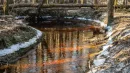 Czasem podczas roztopów rzeki stają się pomarańczowe