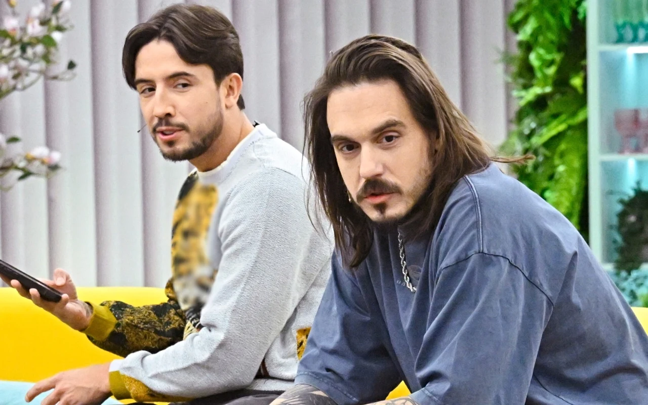 Dawid Kwiatkowski i Miuosh w "halo tu polsat"