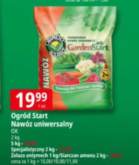 Добрива Ogród Start