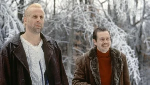 Peter Stormare i Steve Buscemi w filmie "Fargo"