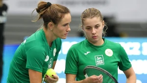 Katarzyna Kawa (z lewej) dokonała tego, co nie udało się Mai Chwalińskiej. Awansowała do półfinału w Antalyi