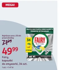 Kapsułki do zmywarki Fairy