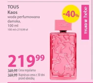 Woda perfumowana damska tous