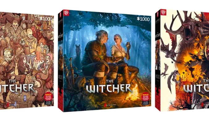 Wiedźmin - nowe zestawy puzzle