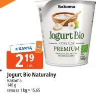 Jogurt naturalny Bakoma