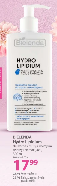 Emulsja do mycia twarzy Bielenda