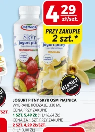 Jogurt pitny Piątnica