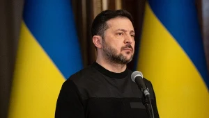 Prezydent Ukrainy Wołodymyr Zełenski