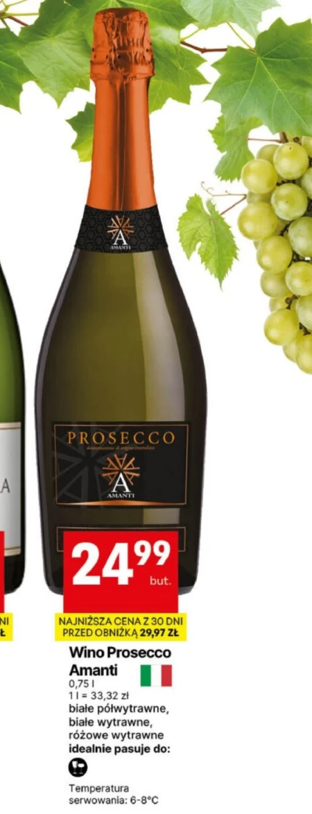 Сухе вино Prosecco