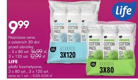 Косметичні прокладки Life