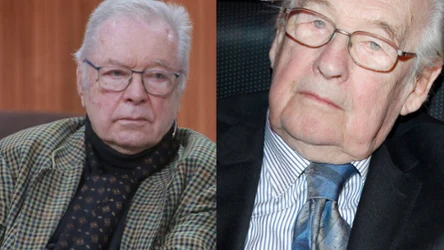 Krzysztof Zanussi i Andrzej Wajda