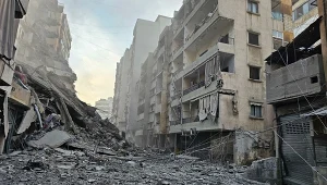 Południowe przedmieścia Bejrutu zniszczone w izraelskich atakach