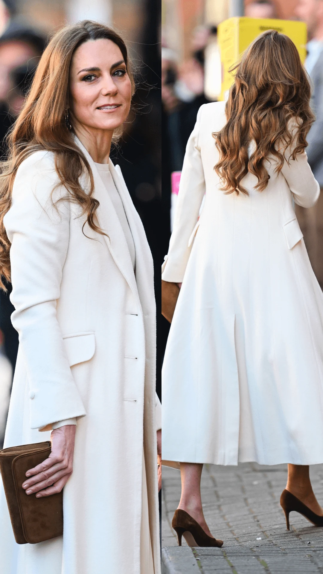 Księżna Kate cała na biało