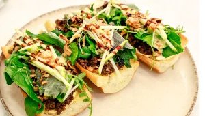 kanapka z kaszanką według Mateusza Gesslera