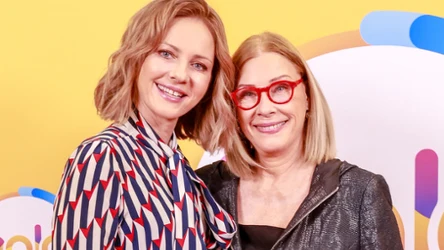 Małgorzata Potocka z córką 