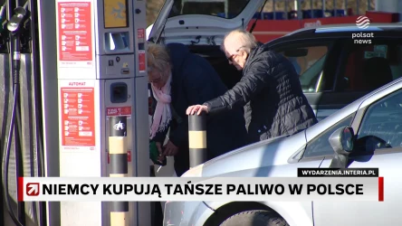 Niemcy kupują tańsze paliwo w Polsce
