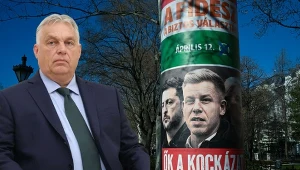 Antyukraińskie plakaty w Budapeszcie. Zełenski w ogniu kampanii Orbana