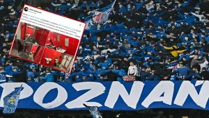 Oto co zrobili "kibice" Lecha w Łodzi. Wstyd to mało powiedziane