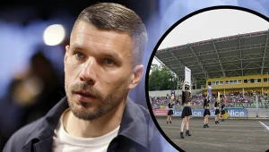 Po tych słowach Podolskiego tylko się uśmiechnął. Padła też jasna deklaracja