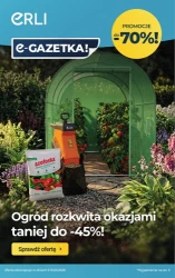 Ogród rozkwita okazjami - ERLI