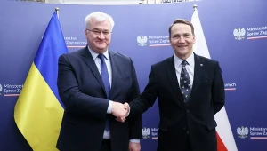 Szefowie MSZ Ukrainy i Polski: Andrij Sybiha i Radosław Sikorski