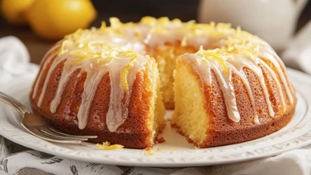 Wilgotna i puszysta babka cytrynowa to pyszne ciasto na Wielkanoc