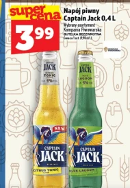Napój piwny Captain Jack