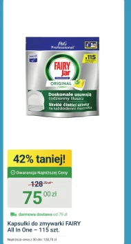 Kapsułki do zmywarki Fairy